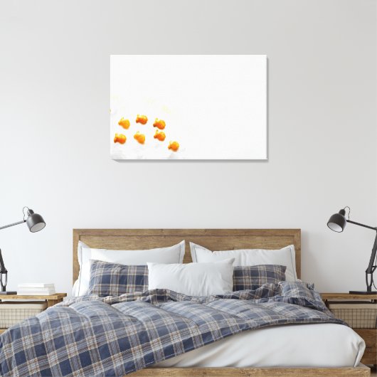 Goldfish Leinwanddruck (Insitu (Schlafzimmer))