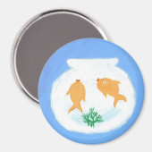 "Goldfish" Magnet (Vorderseite/Rückseite)