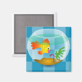 Goldfish Magnet (Vorderseite/Rückseite)