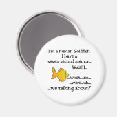 Goldfish Magnet (Vorderseite/Rückseite)