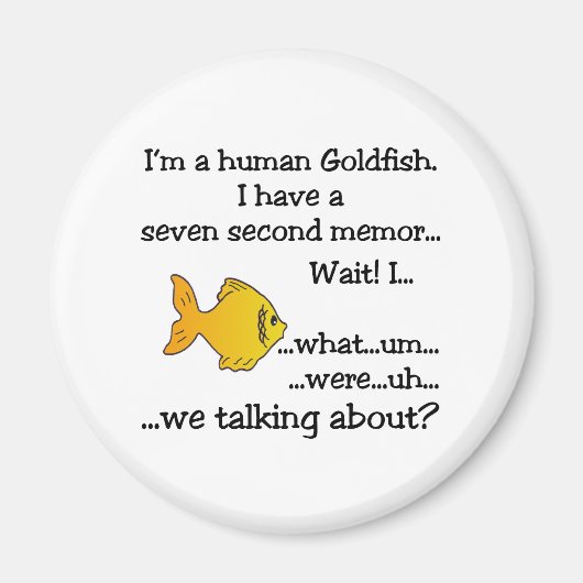 Goldfish Magnet (Vorne)