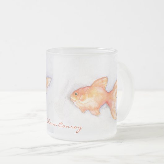 Goldfish Mattglastasse (VorderseiteRechts)