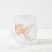 Goldfish Mattglastasse (Vorderseite Links)