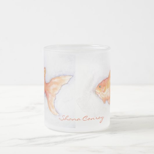 Goldfish Mattglastasse (Mittel)