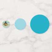 Goldfish mit Haifischen Konfetti (Vorderseiten)