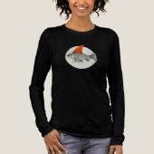 Goldfish mit Haiflossen Tri-Blend Shirt (Vorderseite)