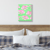 Goldfish-Muster-Leinwand Leinwanddruck (Insitu (Schlafzimmer))