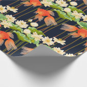 Goldfish Mustertrennpapier Geschenkpapier (Ecke)