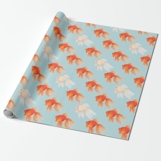 Goldfish Mustertrennpapier Geschenkpapier (Ungerollt)