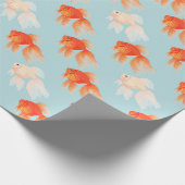 Goldfish Mustertrennpapier Geschenkpapier (Ecke)