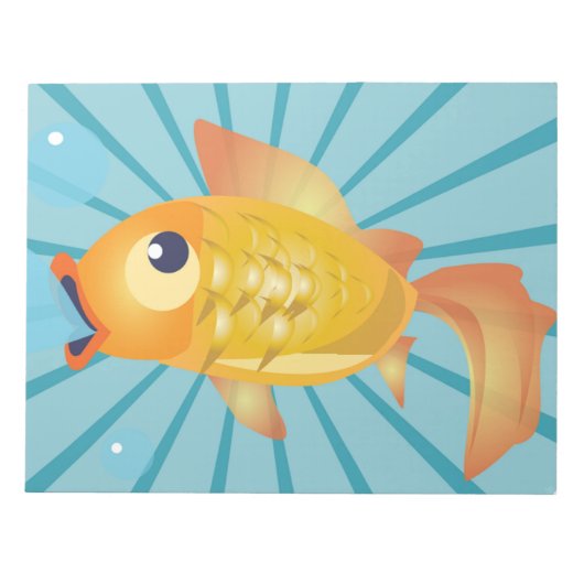 GOLDFISH NOTIZBLOCK (Vorderseite)