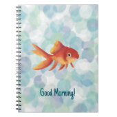 Goldfish Notizbuch im Watercolor+Style Notizblock (Vorderseite)