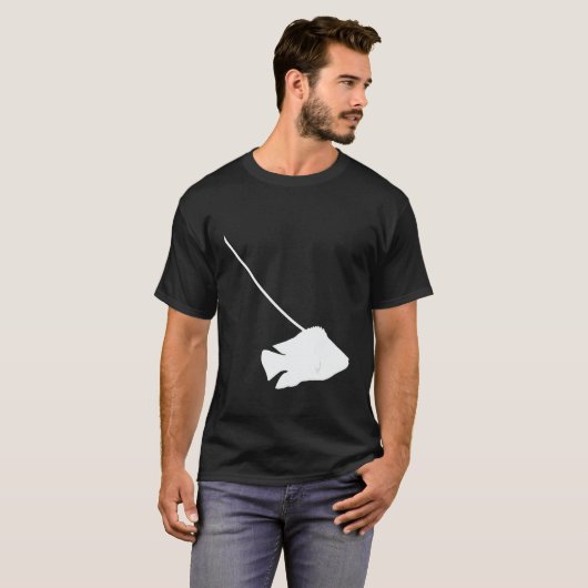 Goldfish on a Leash Fish Pet Aquarium Animal Zoo C T-Shirt (Vorne ganz)