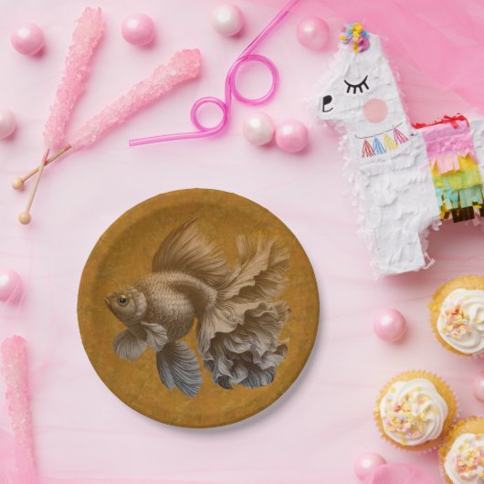 Goldfish Pappteller (Party)