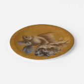 Goldfish Pappteller (Schrägansicht)