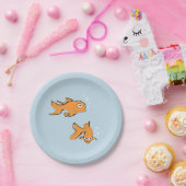 Goldfish Pappteller (Party)