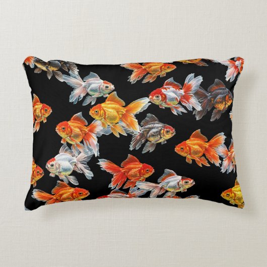 Goldfish Parade Dekokissen (Vorderseite)