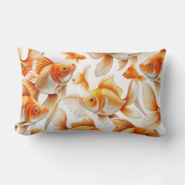 Goldfish Pattern Kissen und Fleece Blanket