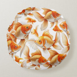 Goldfish Pattern Kissen und Fleece Blanket