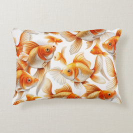 Goldfish Pattern Kissen und Fleece Blanket