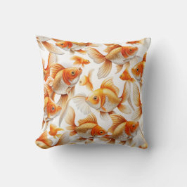 Goldfish Pattern Kissen und Fleece Blanket