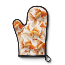 Goldfish Pattern Kissen und Fleece Blanket