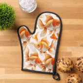 Goldfish Pattern Kissen und Fleece Blanket Ofenhandschuh (Oben unten)