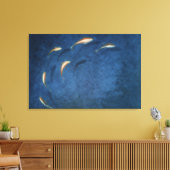 Goldfish Pool Leinwanddruck (Insitu (Wohnzimmer))