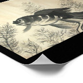 Goldfish Poster Print (Ecke)