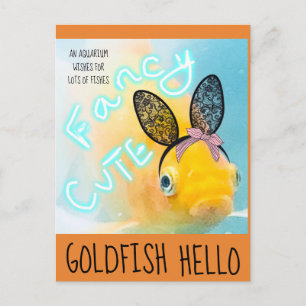 Goldfish Postkarte