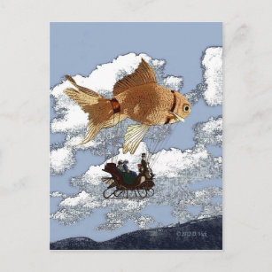 Goldfish Postkarte