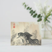 Goldfish Postkarte (Stehend Vorderseite)