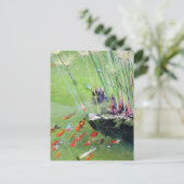 Goldfish Postkarte (Stehend Vorderseite)