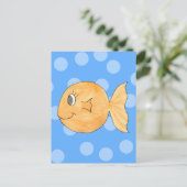 Goldfish. Postkarte (Stehend Vorderseite)