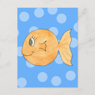 Goldfish. Postkarte