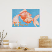 Goldfish Print Poster (Küche)