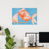 Goldfish Print Poster (Heimbüro)