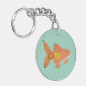 Goldfish Schlüsselanhänger (Vorderseite links)