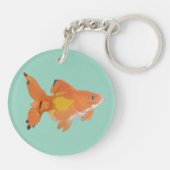 Goldfish Schlüsselanhänger (Rückseite)