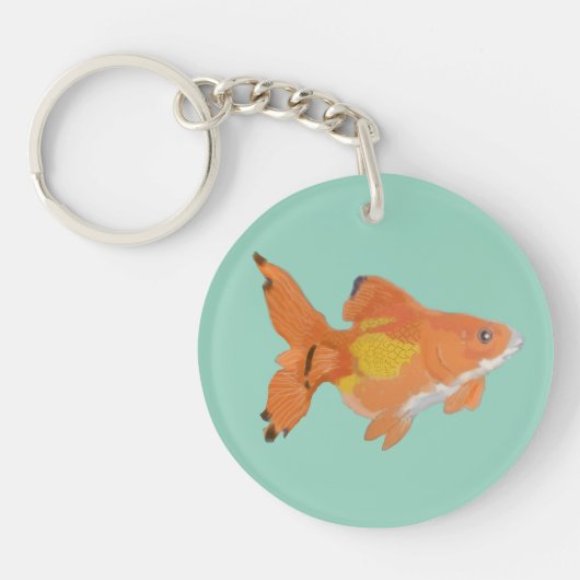 Goldfish Schlüsselanhänger (Vorderseite)