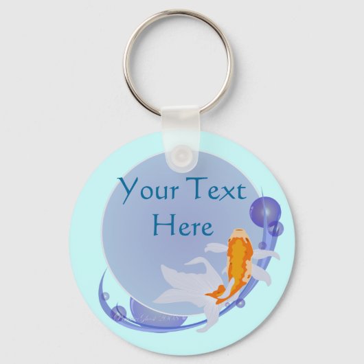 Goldfish Schlüsselanhänger (Vorderseite)