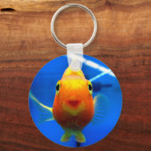 Goldfish Schlüsselkette lächeln Schlüsselanhänger (Vorderseite)