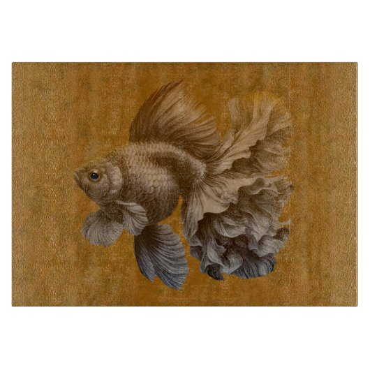 Goldfish Schneidebrett (Vorderseite)