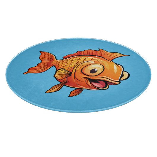 Goldfish Schneidebrett (Ecke)
