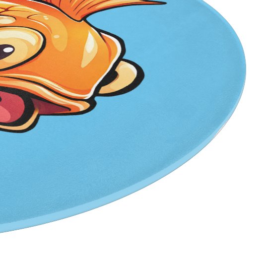 Goldfish Schneidebrett (Ecke)
