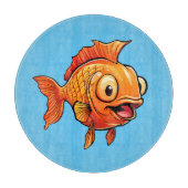 Goldfish Schneidebrett (Vorderseite)