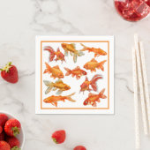 Goldfish Serviette (Beispiel)