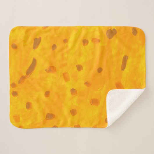 Goldfish Sherpa Blanket Sherpadecke (Vorderseite (Horizontal))