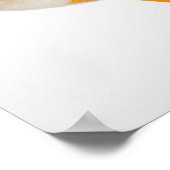 Goldfish, side view poster (Ecke)