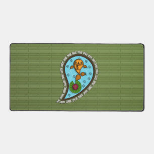 Goldfish skalieren schreibtischunterlage